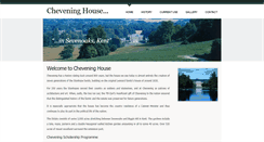 Desktop Screenshot of cheveninghouse.com
